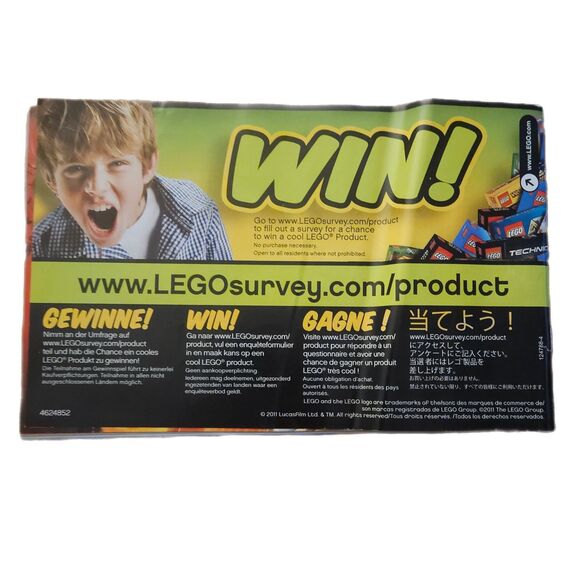 Lot of 5 Lego Star Wars And 1 Ninjago Instruction Manuals Only 2010 Thru 2013 - Picture 10 of 14